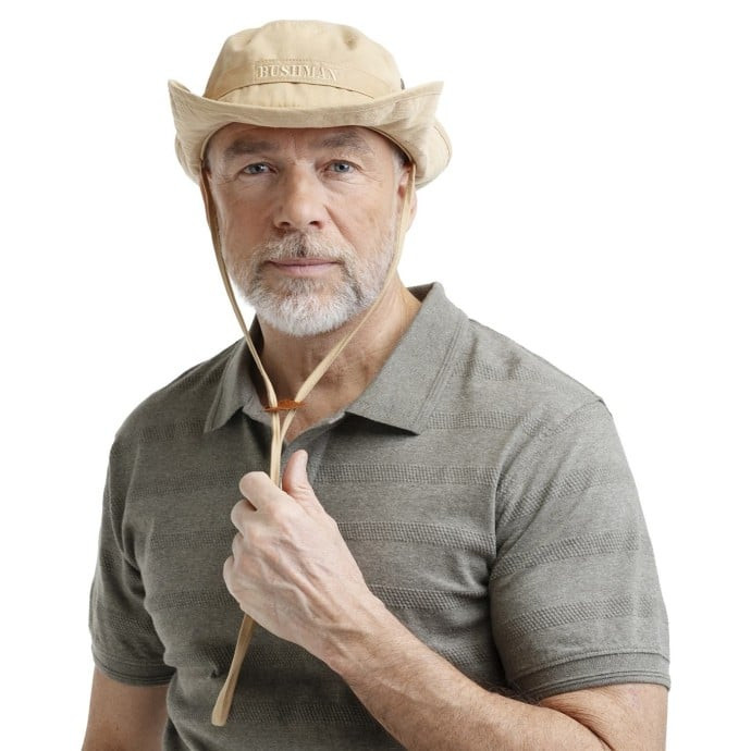 Bushman Pánský a dámský klobouk Habit béžový 56