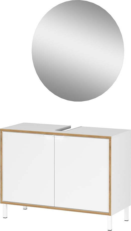 Bílá koupelnová sestava Topeka – Germania