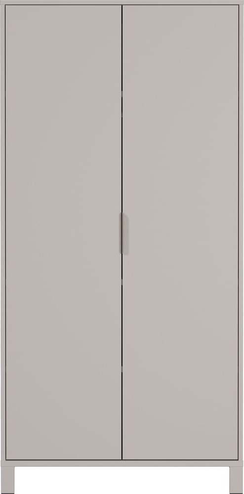 Krémová dětská šatní skříň 89x180x54 cm Alkmaar – Germania