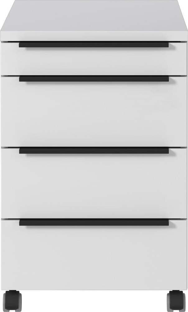 Světle šedá skříňka 42x63x60 cm Mailand – Germania