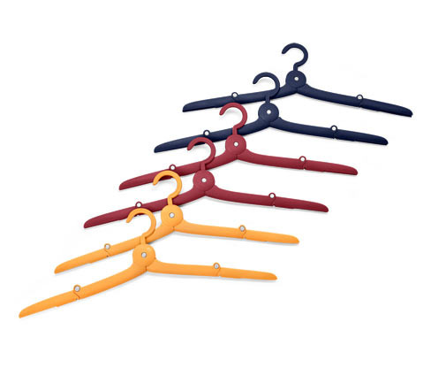 Tchibo - Skládací cestovní ramínka - barva: modrá