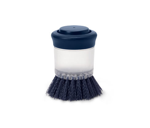 Tchibo - Kartáč na mytí nádobí s dávkovačem - barva: modrá