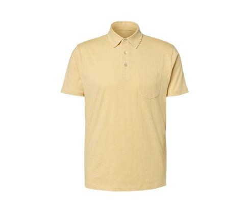 Tchibo - Žerzejová polokošile - pro muže - vel. S 44/46 - barva: žlutá