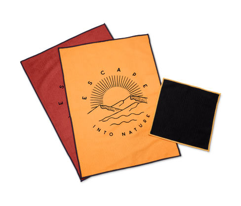 Tchibo - Sada utěrek na nádobí - barva: modrá