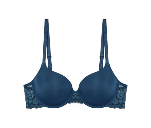 Podprsenka pod tričko Passionata »Nina« - pro ženy - vel. 75B - barva: modrá