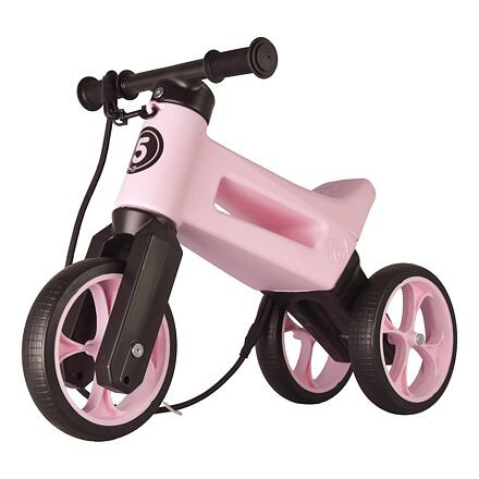 Odrážedlo FUNNY WHEELS Rider SuperSport Pastel-růžová  2v1