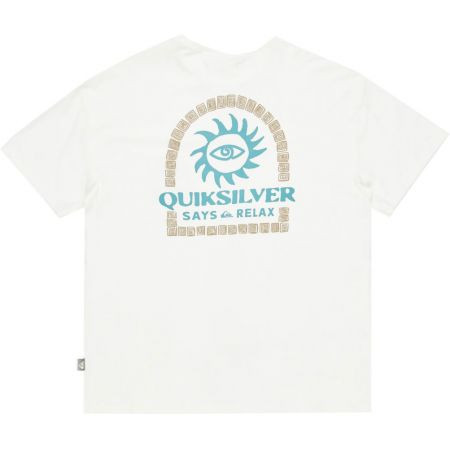 Triko Quiksilver Cl Sun Power - Bílá - L