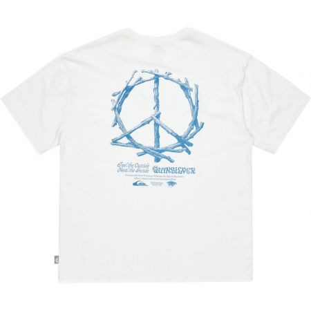 Triko Quiksilver Hw Tree Connection - Bílá - Xl