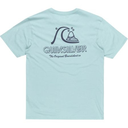 Triko Quiksilver Evo Original Bs - Modrá - L