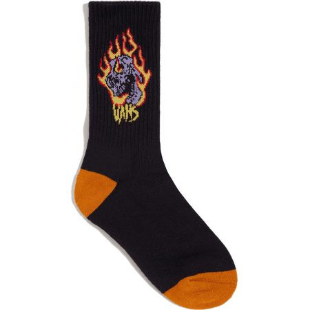 Ponožky Vans Road Stop Crew (10-13,5) Ki - Černá - Univerzální