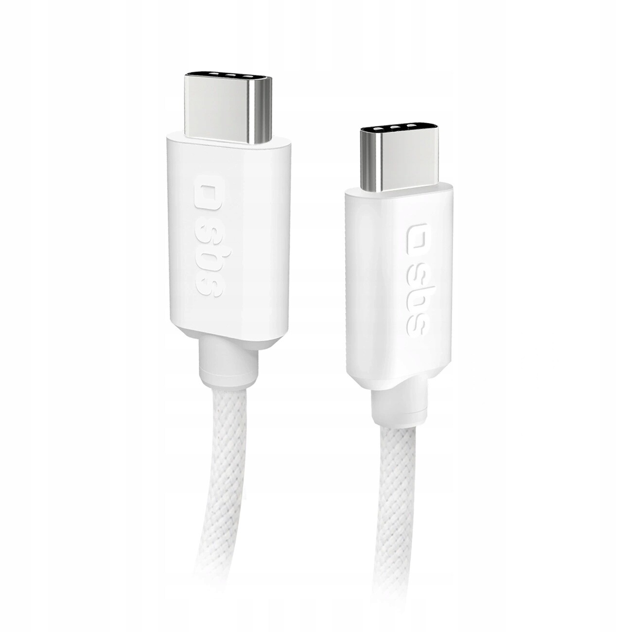 Sbs kabel Tecabletissuetccg Usb-c Usb-c 1,5m 60W opletený šedý