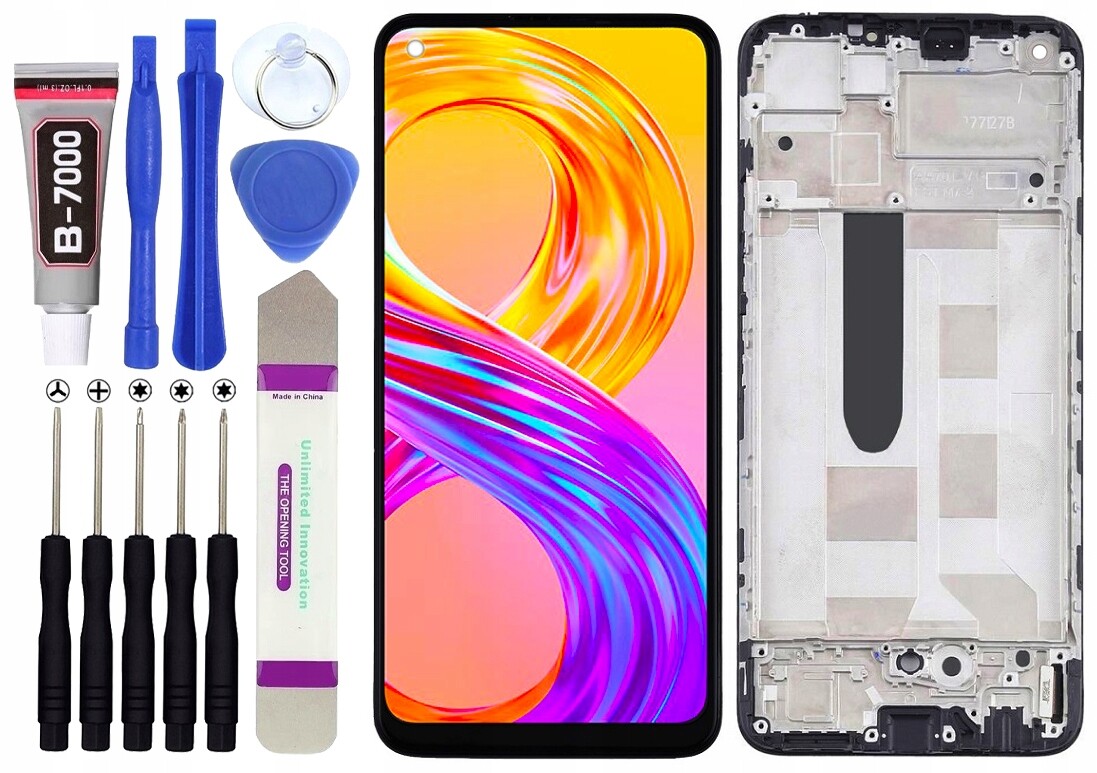 Oppo Realme 8 Pro Oled LCD Displej Rámeček