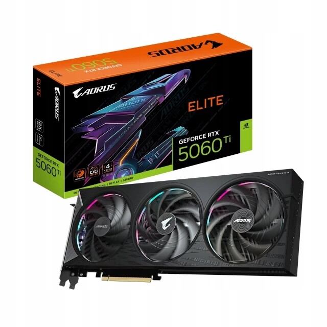 Grafická karta Gigabyte Aorus Rtx 5060 Ti Elite 16