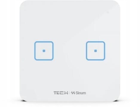 Kabelový dvoupólový spínač WS-02M Tech, bílý, Ovladače