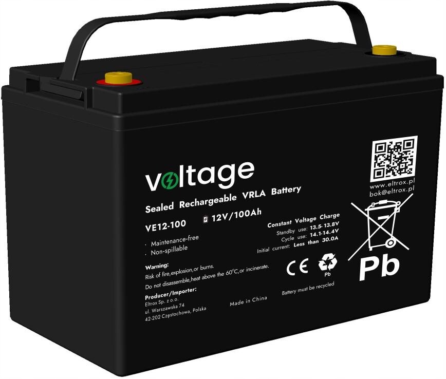 Akumulátor Agm Voltage 12V 100Ah VE12-100