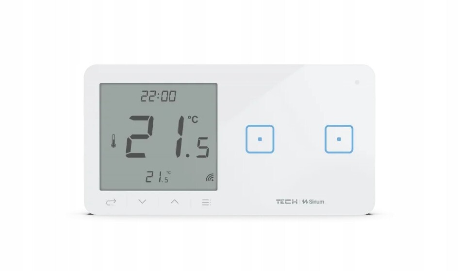 Bezdrátový vypínač světla s pokojovým regulátorem, bílý WSR-02L