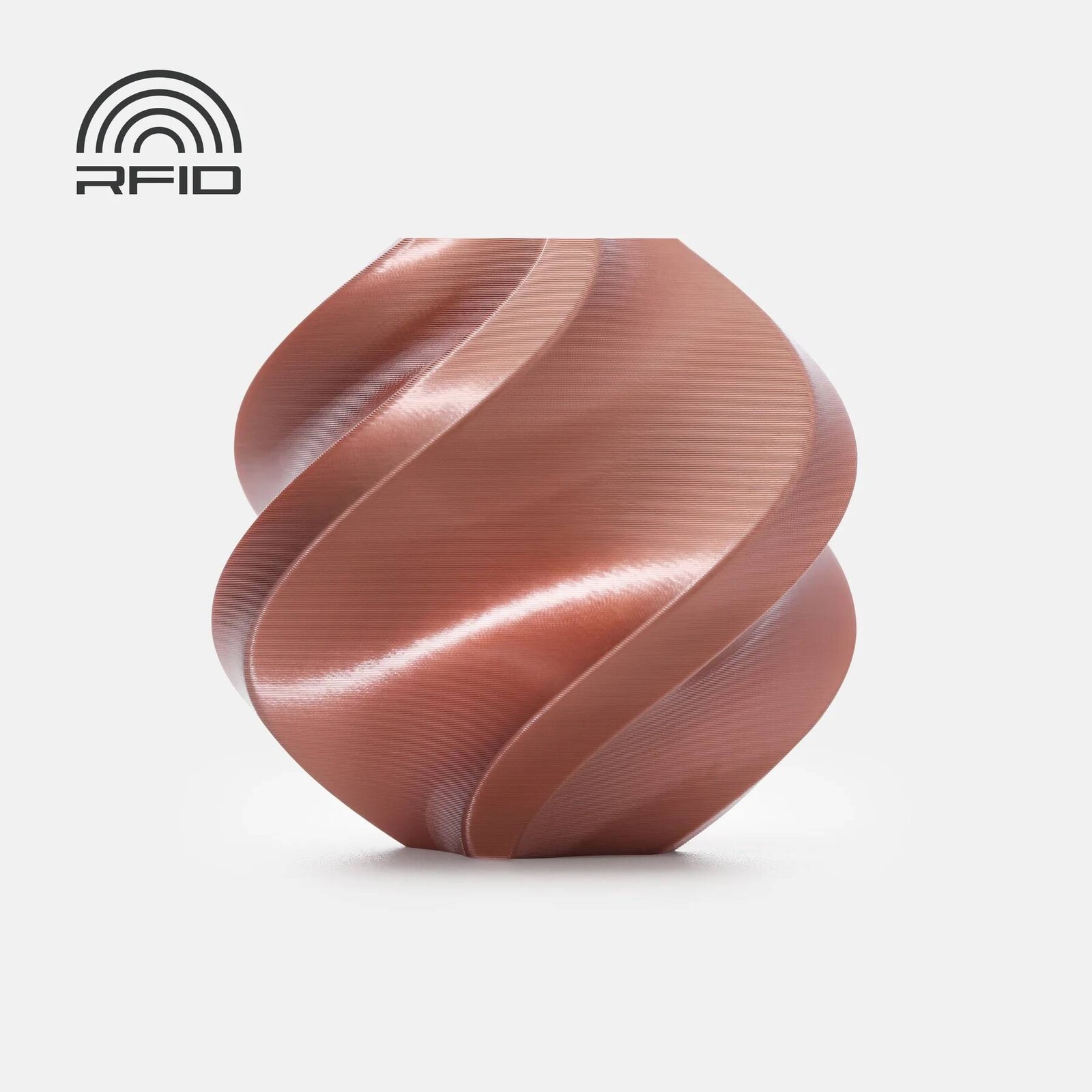 Filament 1,75 mm Bambu Lab Pla Silk+ Rose Gold Růžové zlato Cívka 1 kg