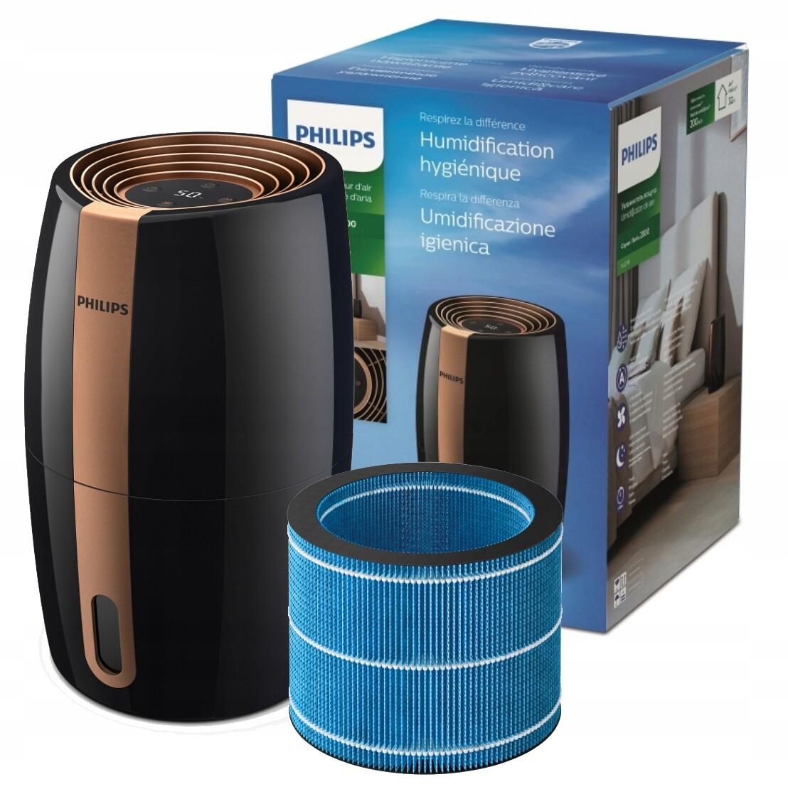 Zvlhčovač Vzduchu Philips HU2718/10 S Filtrem Série 2000