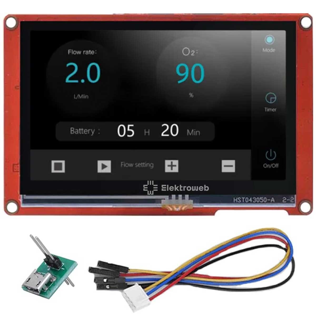 Dotykový LCD displej NX4827P043-011C Nextion Hmi 4.3