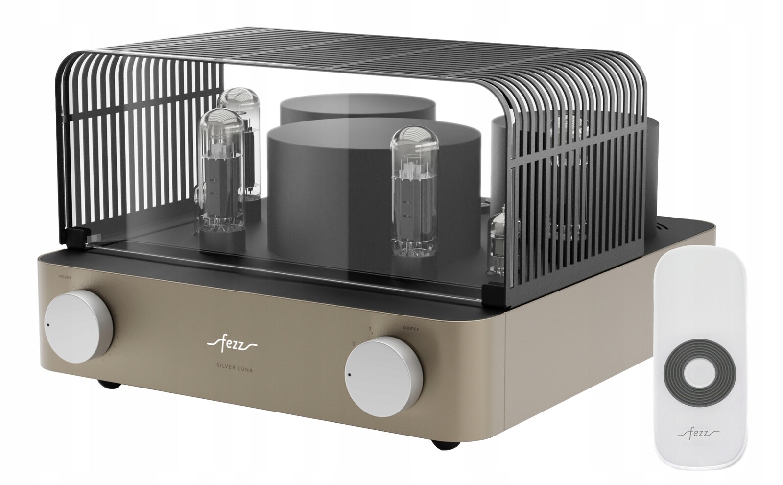 Lampový zesilovač Fezz Audio Silver Luna (Pilot Ochranný koš) Sunlight