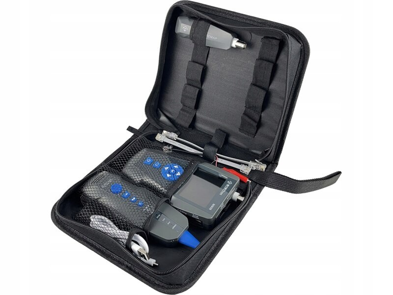 Profesionální tester koaxiálních sítí a kabelů s měřením Tdr, test P