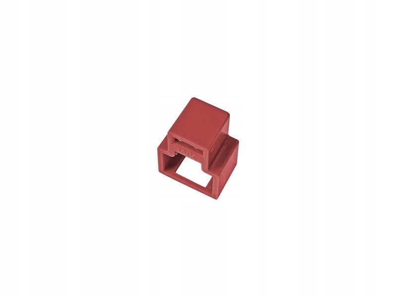 Blokování konektoru RJ45 proti neoprávněnému vypnutí, červená barva (obalů)