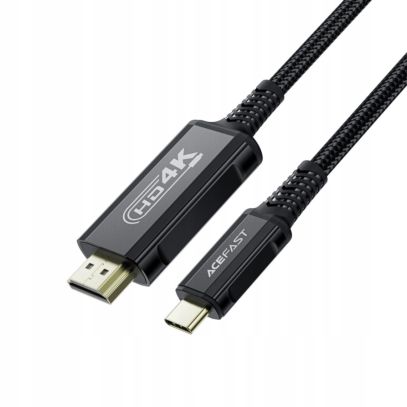 Kabel Hdmi/usb-c 4K 60Hz Hdr 1.8 m Acefast černý, vysoká kvalita
