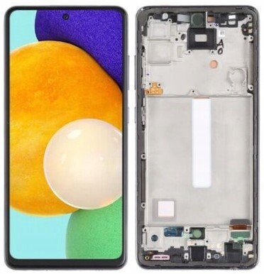 Displej Samsung Galaxy A52 5G Oled Rámeček Big Glass Bezplatný Návod