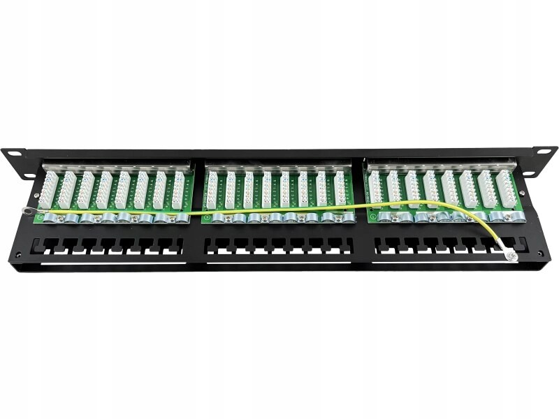Patch panel Stp kat.6, 48 portů, IDC Alantec