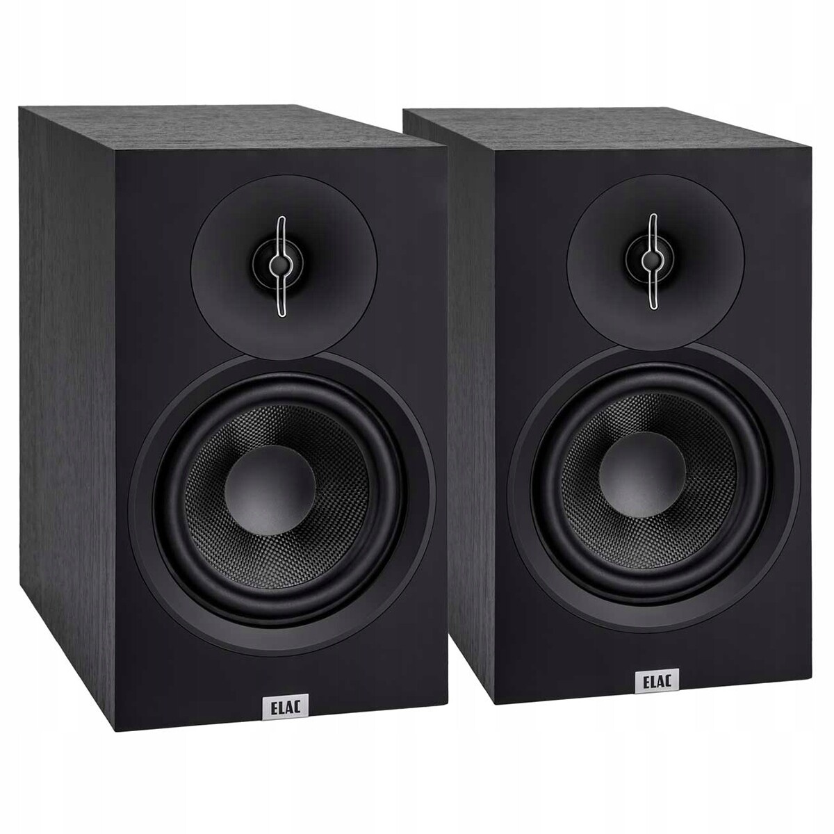 Elac Debut 3.0 B6.3 Podstavcové Sloupky Černý Pár