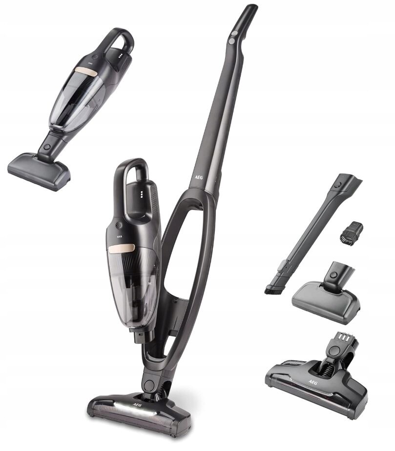 Aeg QX6-1-45AN bezdrátový tyčový vysavač 45 min 27 W provoz 2v1