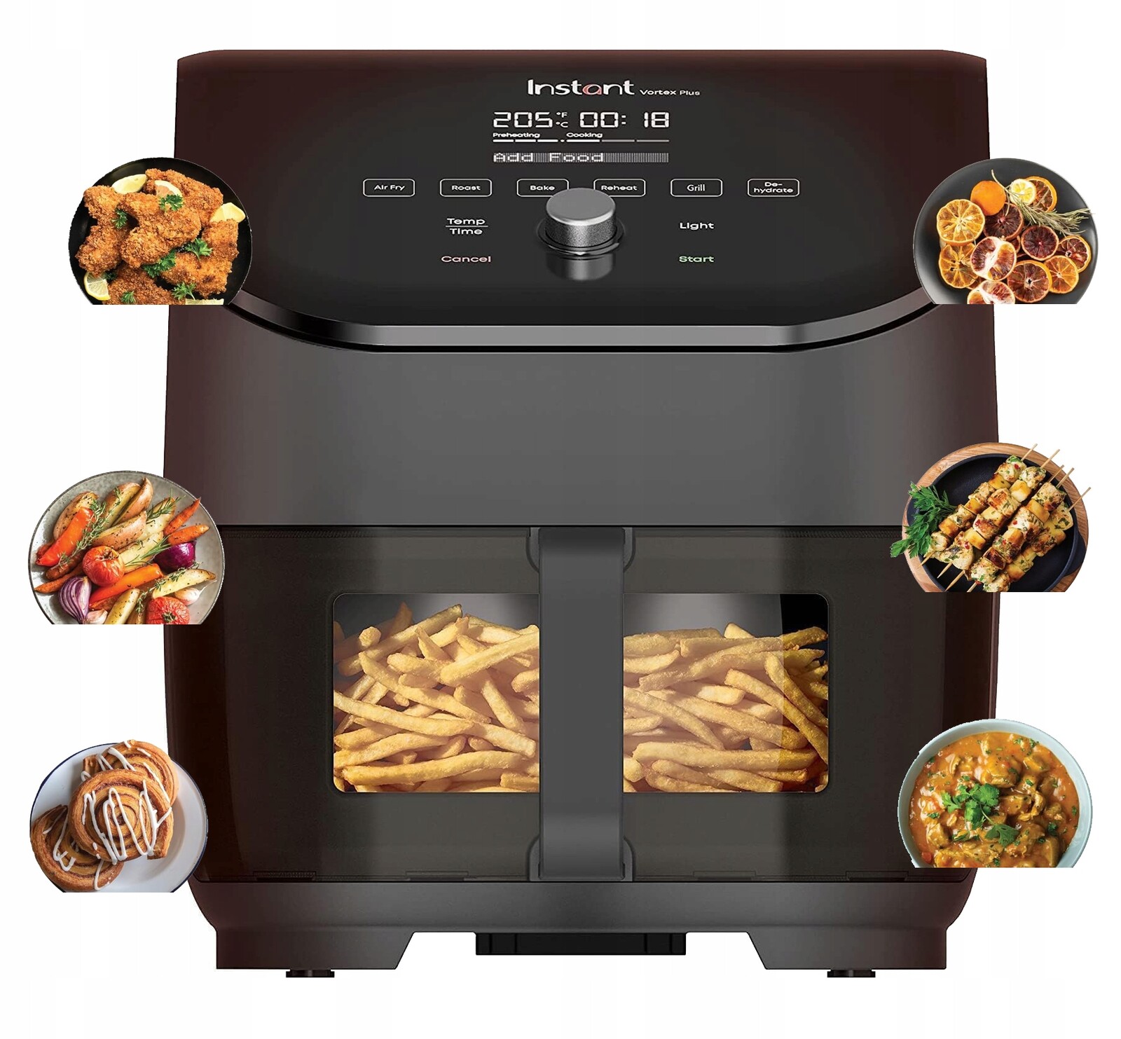 Beztuková Fritéza Instant Pot Vortex Plus Clearcook 5,7 L 6V1 1700W