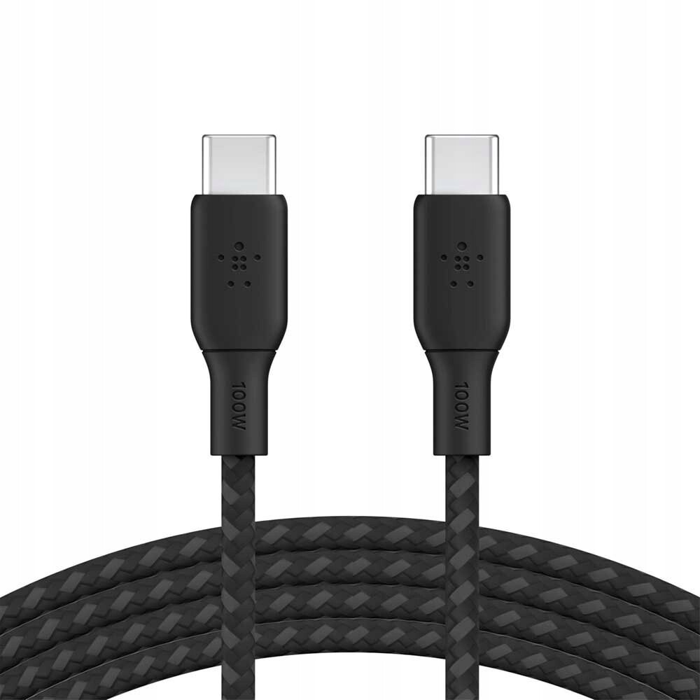 Kabel Belkin Usb typ C Usb typ C 2 m černý