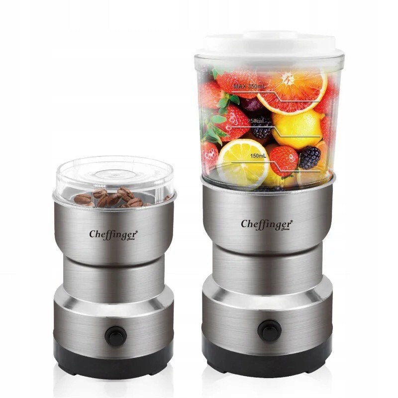 Stolní mixér Cheffinger cf-cgb300 300 W stříbrný/šedý