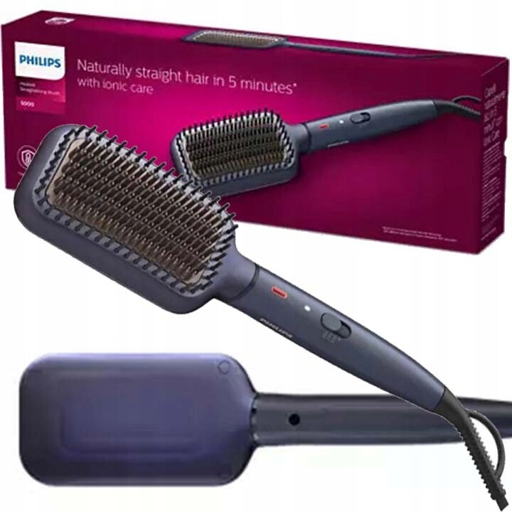 Kartáč Na Rovnání Vlasů Vyhřívaný Keramický Philips