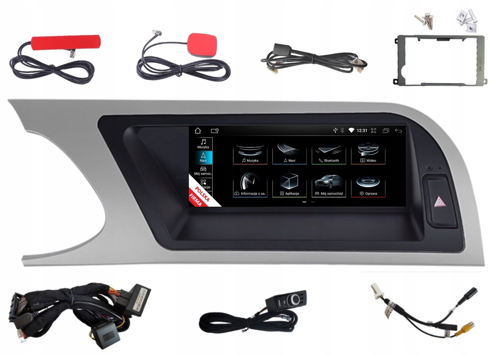 Navigace Monitor Android Audi A4 B8 Concert Symphony 2/32 Gb Lte Carplay