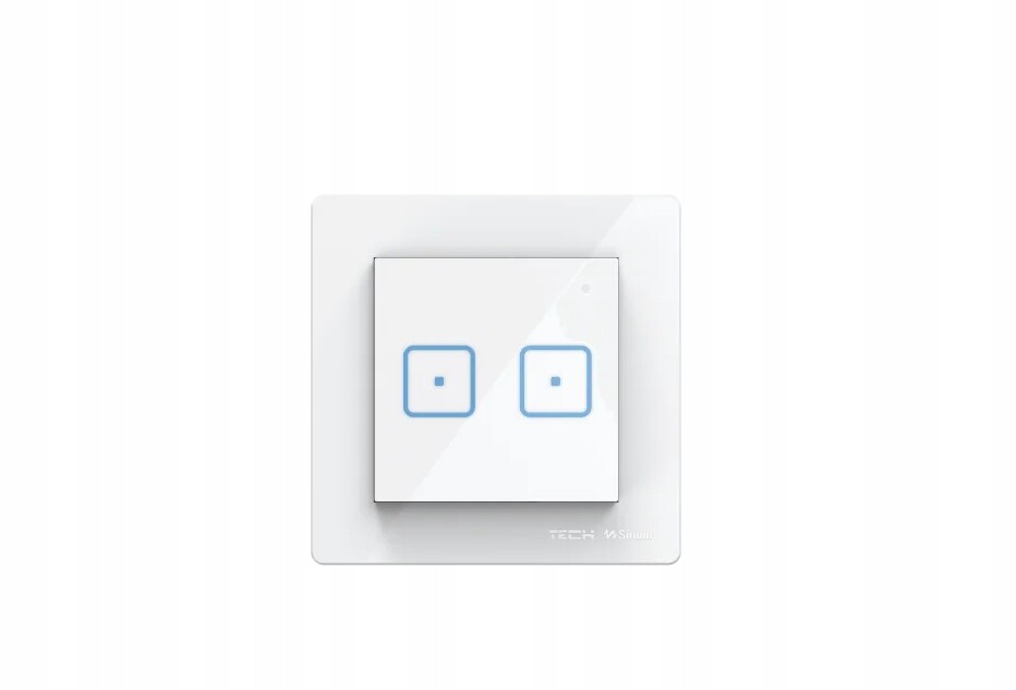 Bezdrátový dvoupólový spínač černý WS-02 Tech Ovladače