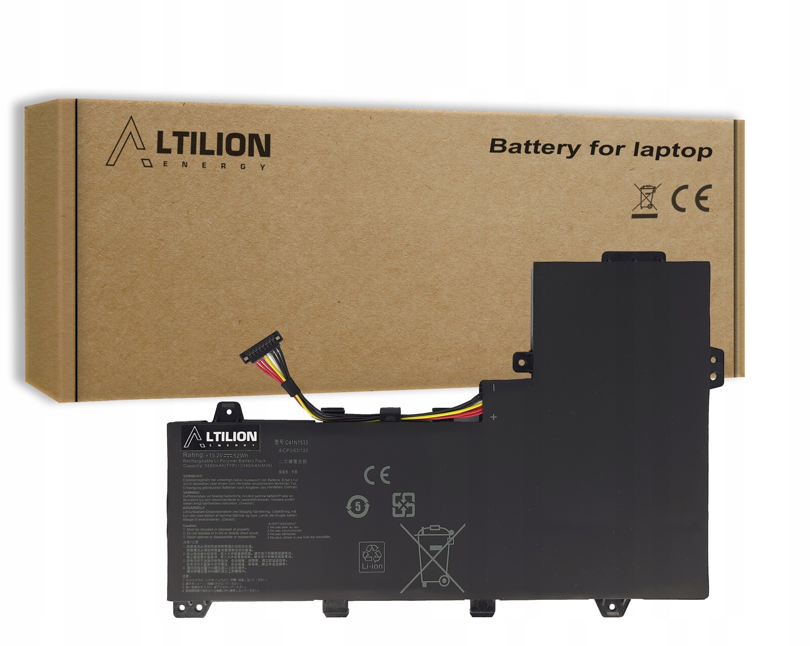 Baterie C41N1533 pro Asus ZenBook Flip UX560UQ UX560UX