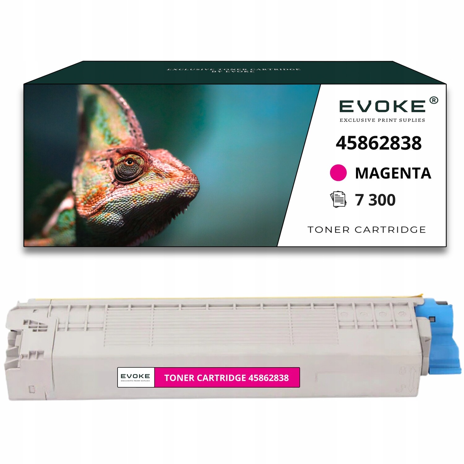 Toner do tiskárny Oki MC853 červený 7300 stran 45862838