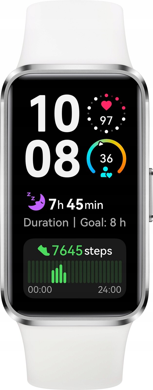 Sportovní řemínek Huawei Band 10 chytré hodinky bílé
