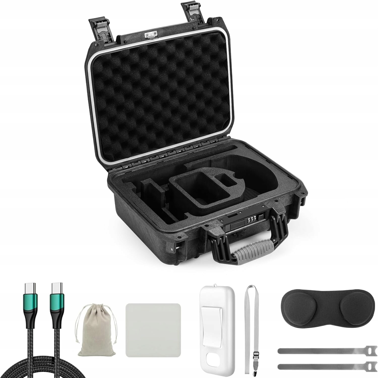 Pouzdro Na Kufr Pro Apple Vision Pro A Baterii S Kódem Šifry