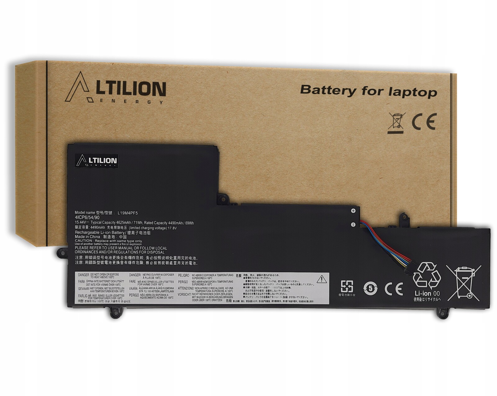 Baterie L19M4PF5 L19C4PF5 pro Lenovo Ideapad Yoga Slim 7-15IIL05 7-15ITL05