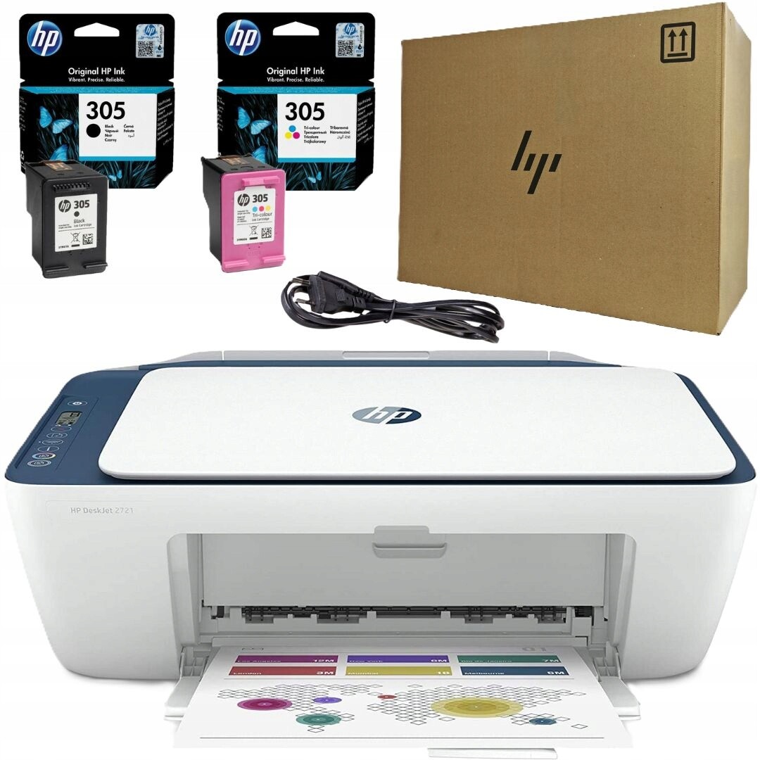 Multifunkční inkoustová tiskárna Hp DeskJet 2721 Wi-Fi Hp 305