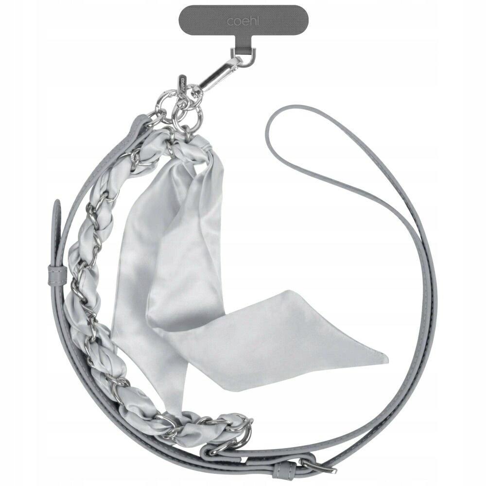 Univerzální vodítko na telefon 2v1 Uniq Coehl Caryne šedé