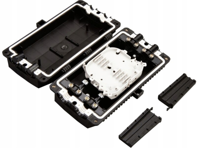 Plochá průchozí optická manžeta pro 48 svarů Kompletní (plně vybavená