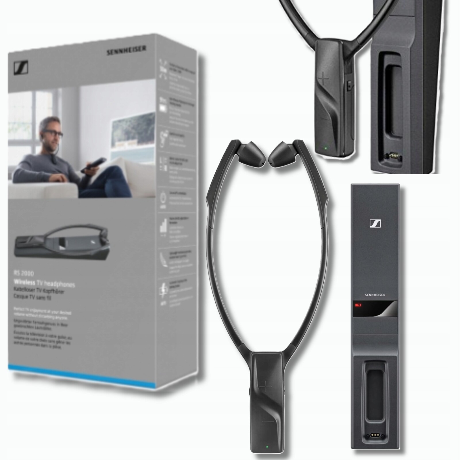 Bezdrátová televizní sluchátka Sennheiser Rs 2000