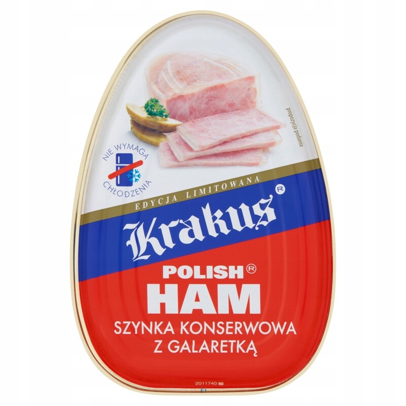 Šinka Polish Ham Krakus 455g Set 10 Kusů