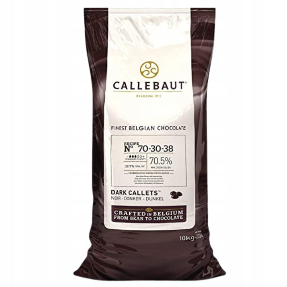 Callebaut tmavá čokoláda Strong 70% kakao 10 kg