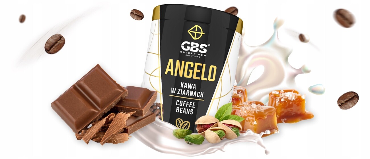 Gbs Angelo Kawa Palona W Ziarnach 600g