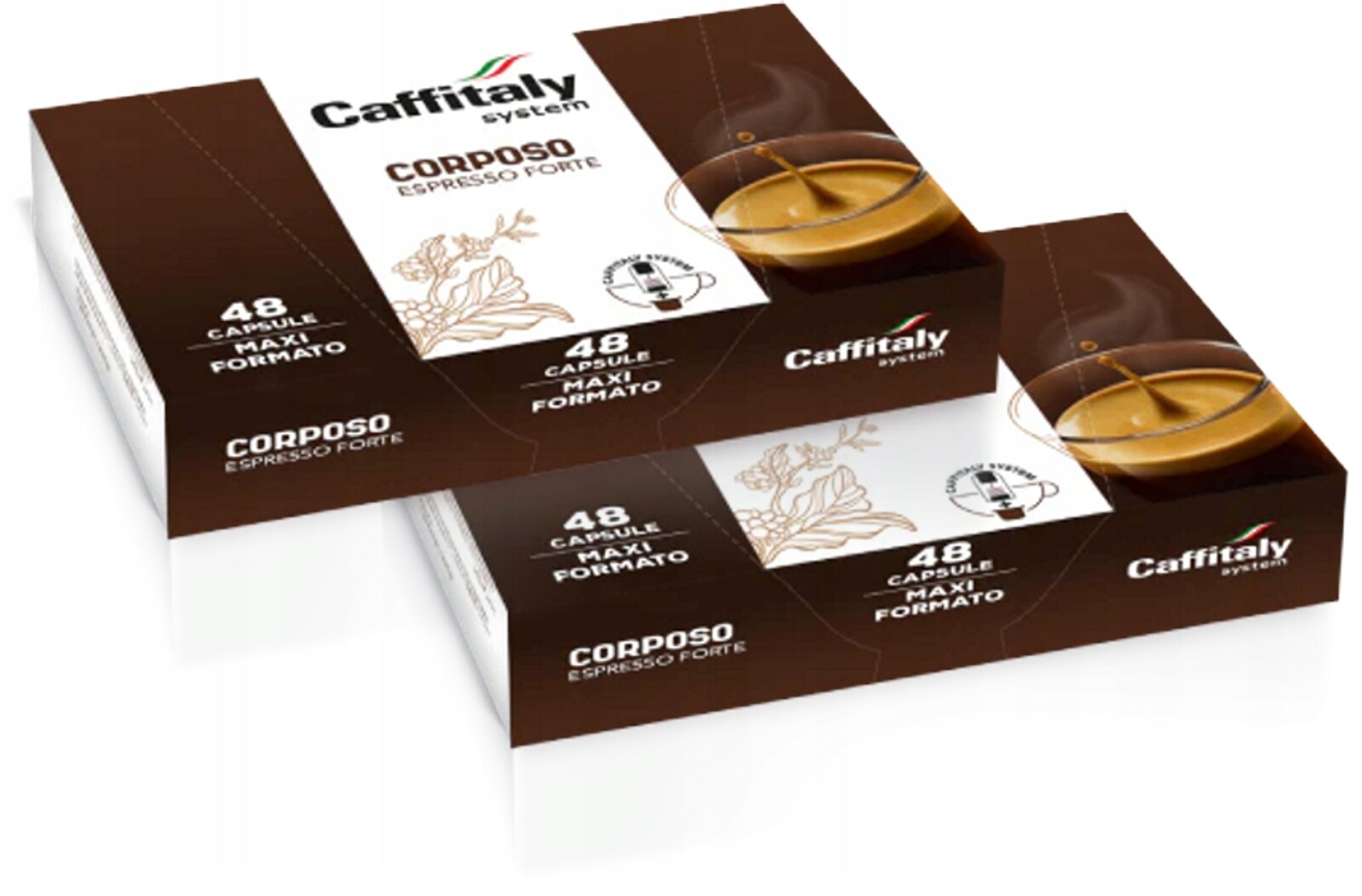 Kapsle pro Cafissimo Caffitaly Espresso Corposo 96 ks